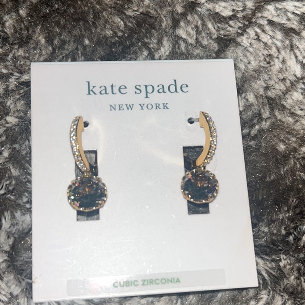 That sparkle Kate spade earrings